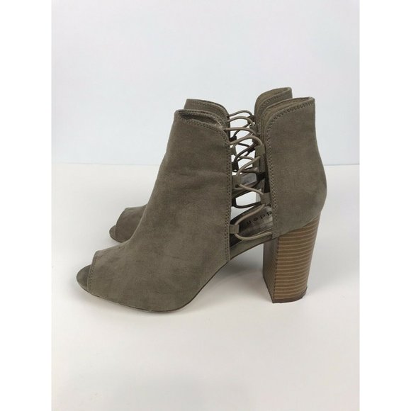 Madden Girl Women's Booties 'G-Ravin' Open Toe Blo - Picture 6 of 10